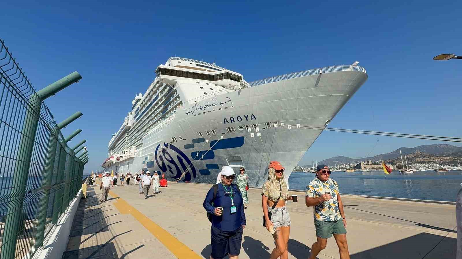 Muğla’nın önemli turizm merkezlerinden Bodrum ilçesi, Malta bayraklı 335 metre