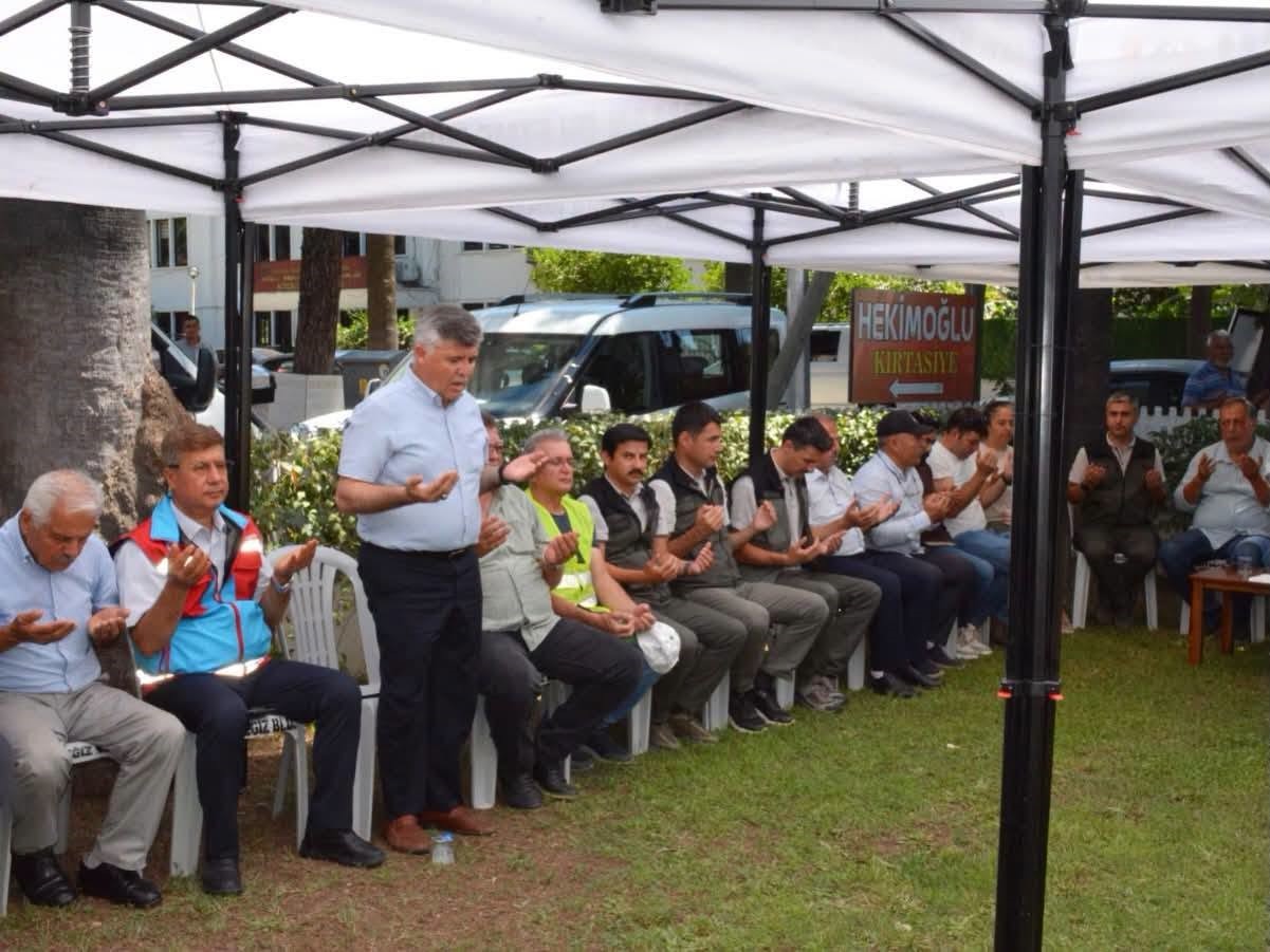 Muğla’nın Köyceğiz ilçesinde orman şehidi Görkem Hasdemir aşure hayrı ve
