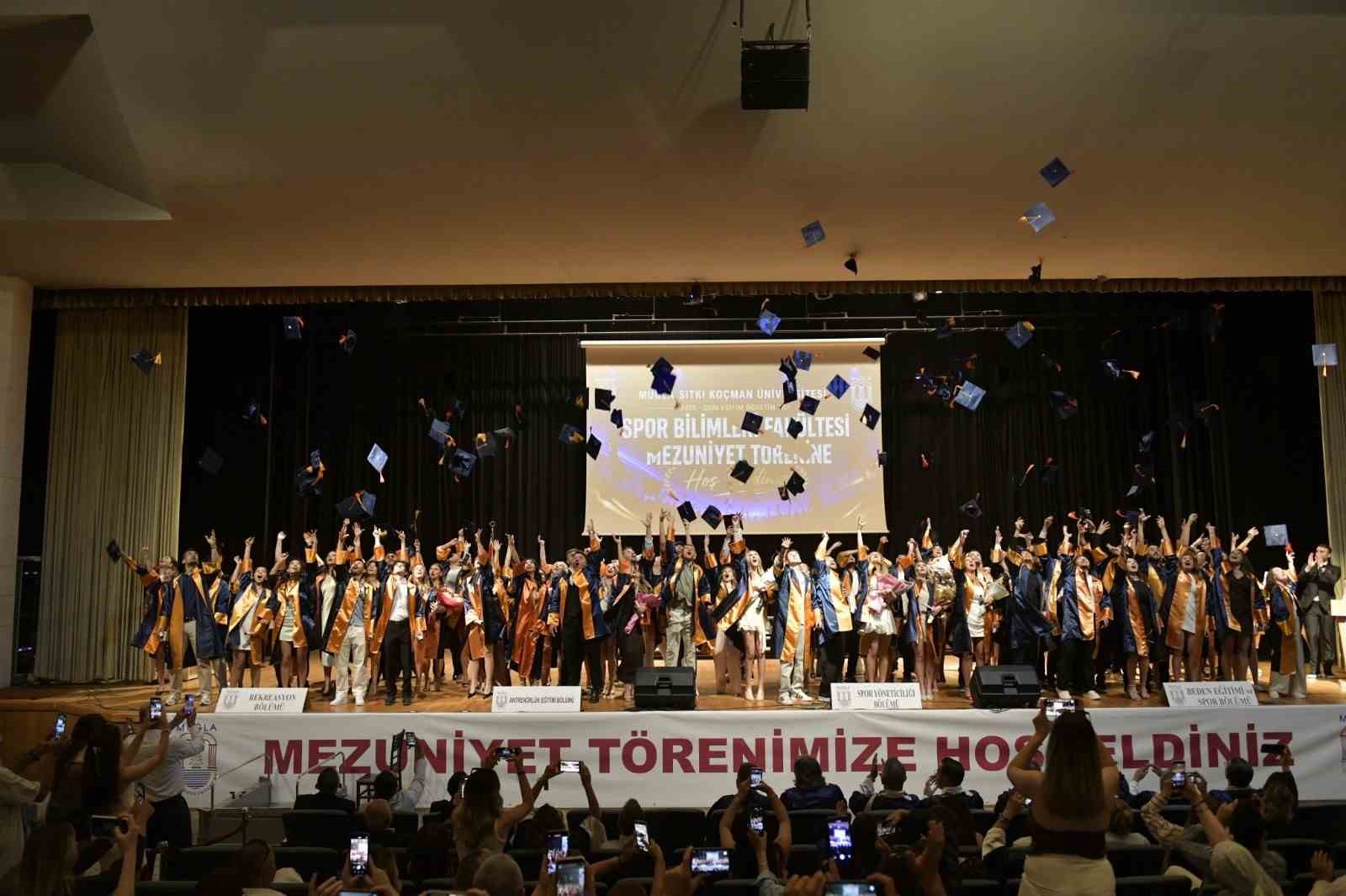 MSKÜ Spor Bilimleri Fakültesi, 2025-2026 Eğitim Öğretim Yılı kapsamında mezun