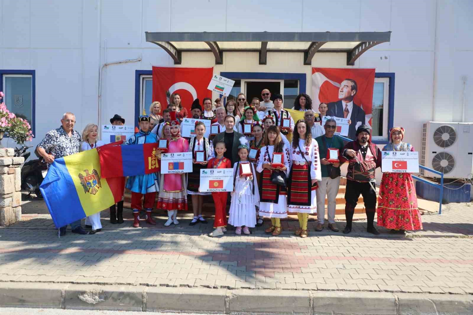 Bodrum Belediyesi destekleriyle IFDO International Folk Dance Organization ile İç