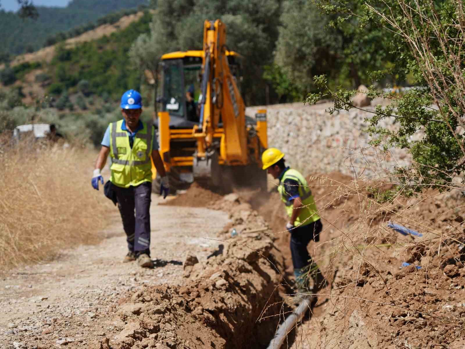 MUSKİ Genel Müdürlüğü, Menteşe ilçesi Zeytinköy Mahallesi Taşcağız mevkiinde vatandaşların