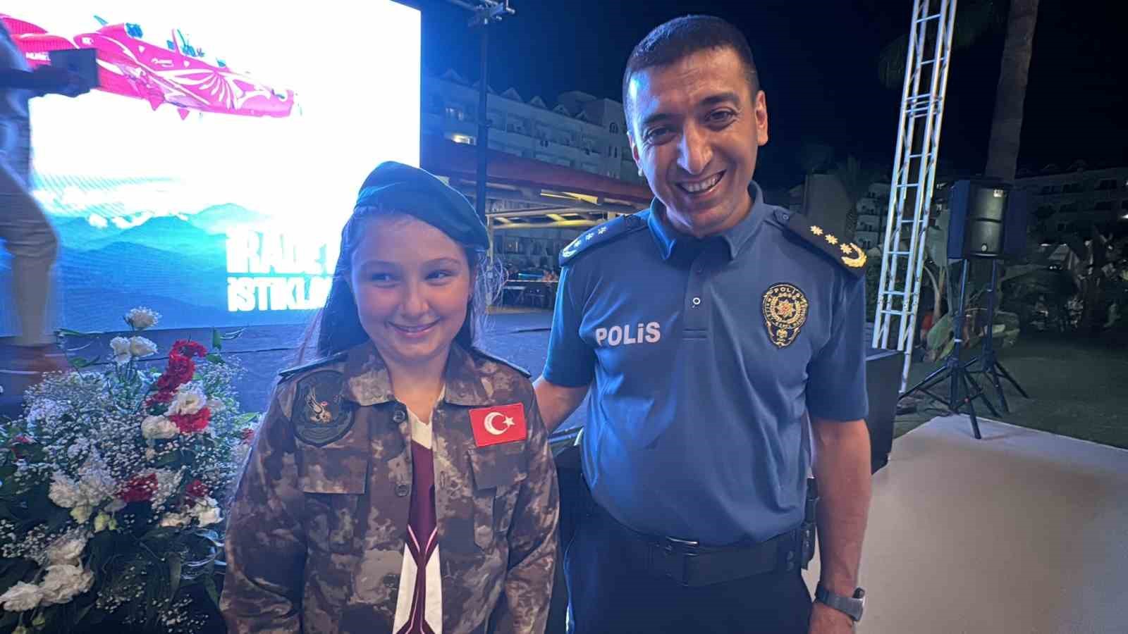 Muğla’nın Marmaris ilçesinde 15 Temmuz Demokrasi ve Milli Birlik Günü