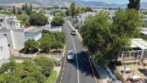 Bodrum Belediyesi Fen İşleri Müdürlüğü ekipleri, kent genelinde altyapısı tamamlanan