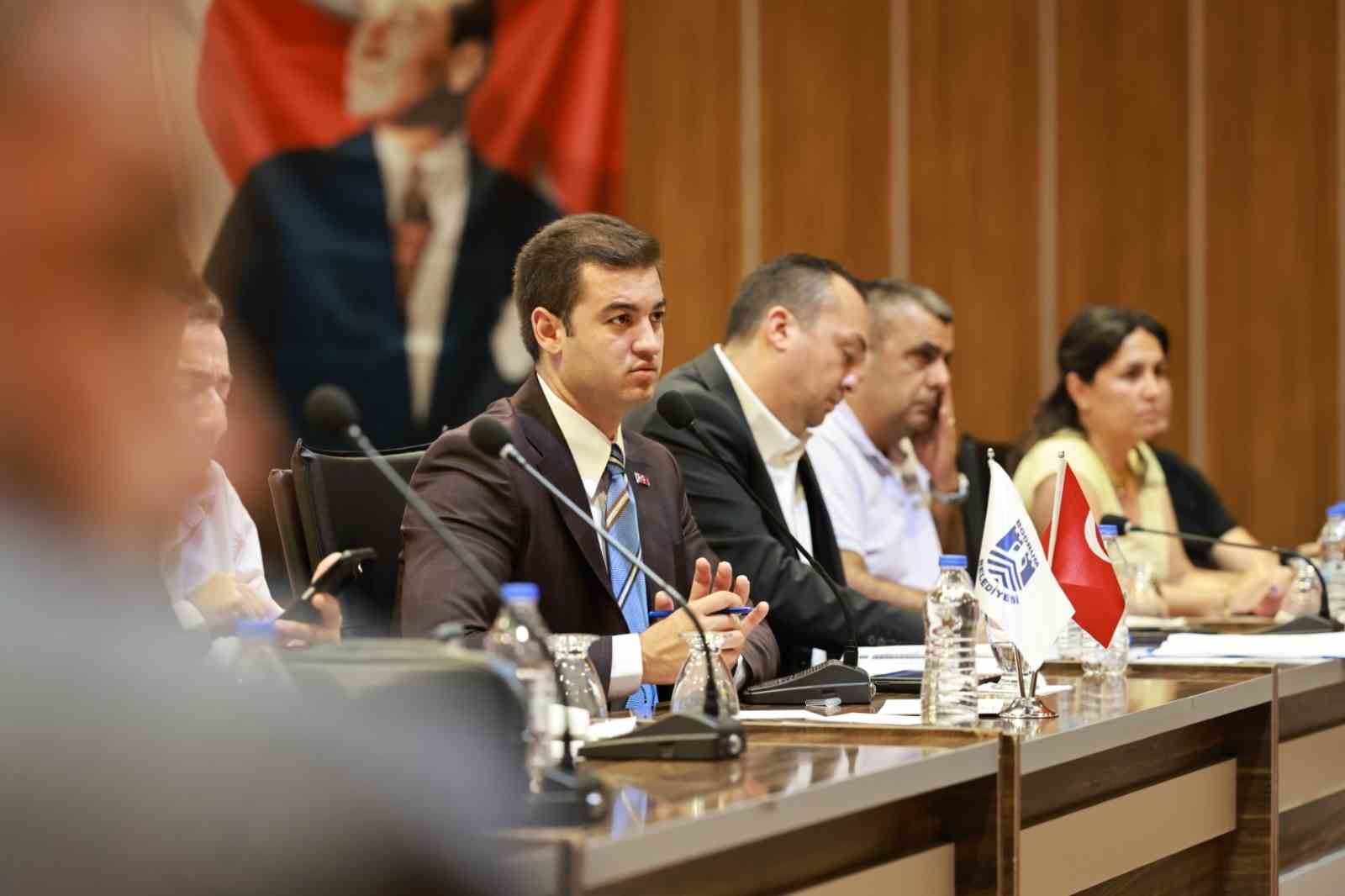 Bodrum Belediye Başkanı Tamer Mandalinci, Temmuz Ayı Olağan Meclis Toplantısı’nın