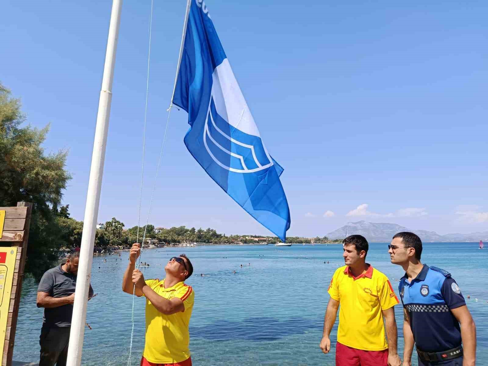 Datça Hastanealtı Plajı, uluslararası çevre ve temizlik kriterlerini başarıyla tamamlayarak
