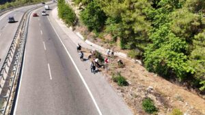 Marmaris’in simge noktalarından Seyir Tepesi’nde her gün binlerce kişi eşsiz