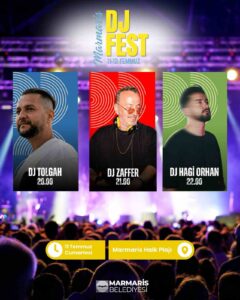 Muğla’nın Marmaris ilçesinde 11-12 Temmuz’da ikinci kez düzenlenecek Marmaris DJ