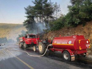 Muğla’nın Menteşe ilçesi kırsal Çiftlik ve Kafaca mahalleleri arasında çıkan