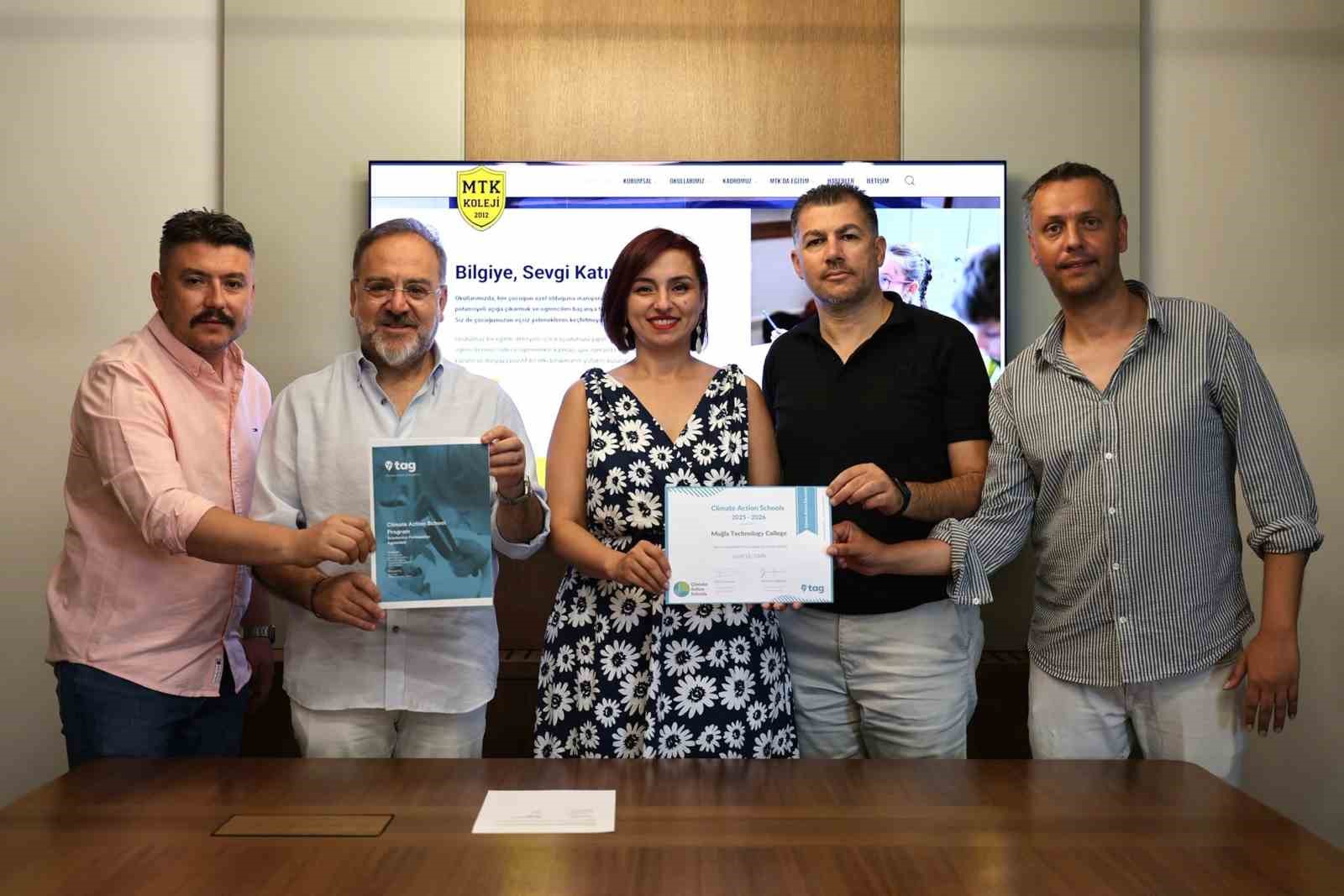 Muğla Teknoloji Koleji, uluslararası iklim eğitimi alanındaki çalışmalarıyla önemli bir