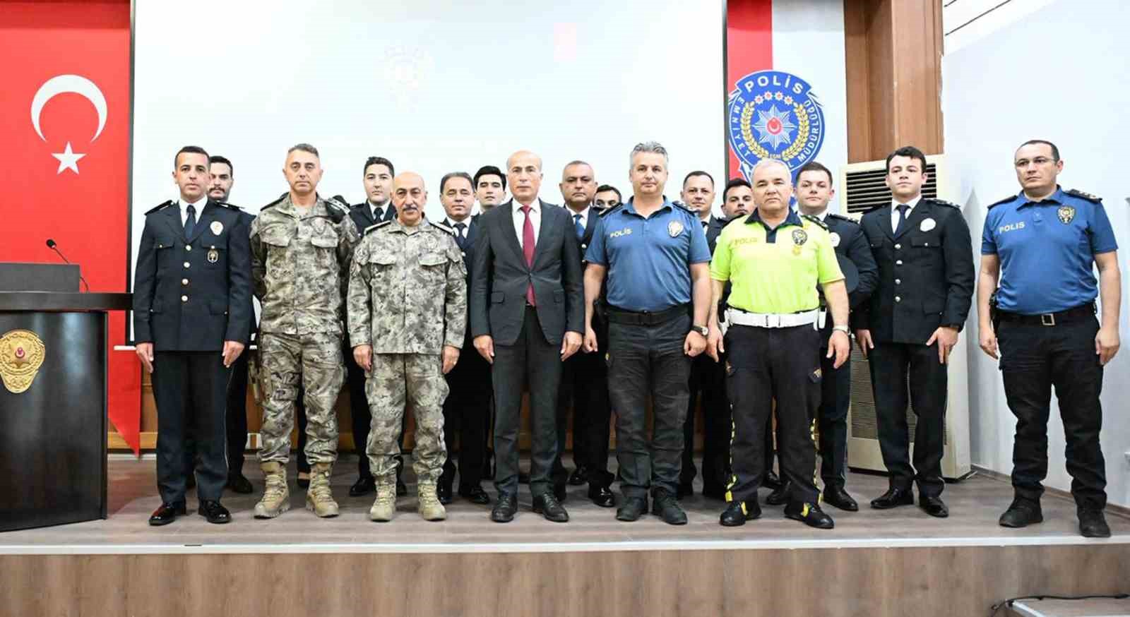 Muğla İl Emniyet Müdürü Süleyman Karadeniz’in katılımıyla Muğla İl Emniyet