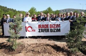 Muğla’da 15 Temmuz Demokrasi ve Milli Birlik Günü dolayısıyla düzenlenen