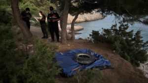 Muğla’nın Datça ilçesinde, yaz sezonu ve yangın sezonu nedeniyle ormanlık