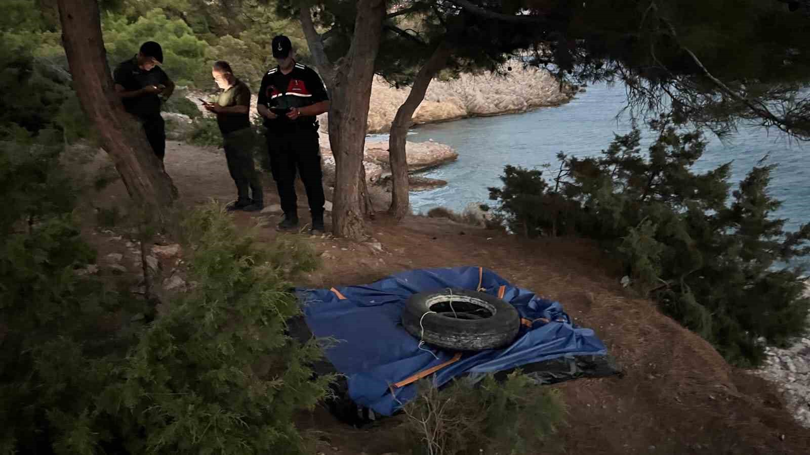 Muğla’nın Datça ilçesinde, yaz sezonu ve yangın sezonu nedeniyle ormanlık
