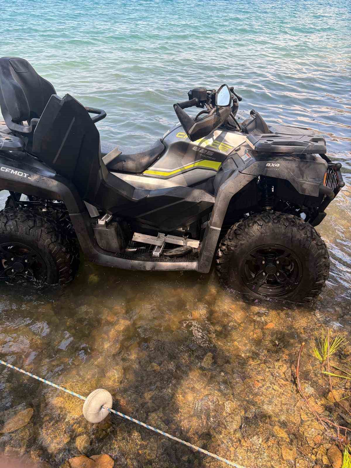 Muğla’nın Fethiye ilçesi Boncuklu Koyu’nda meydana gelen ATV kazasında bir