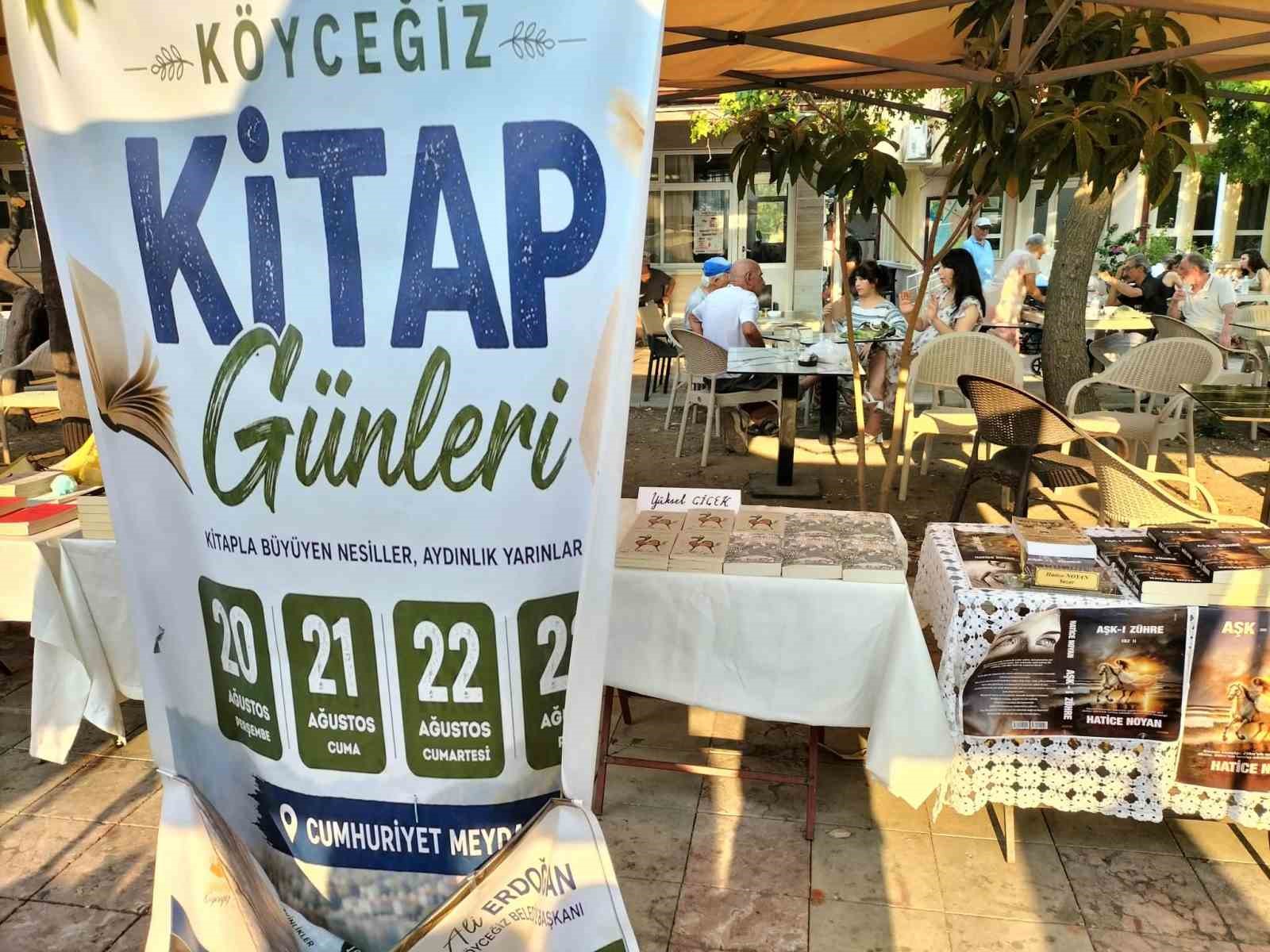 Muğla’nın Köyceğiz ilçesinde düzenlenen kitap günleri sona erdi. Köyceğizli yazarların