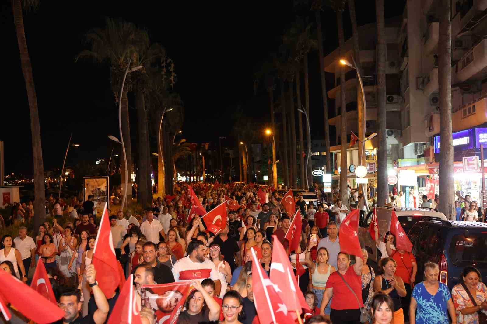 Marmaris’te 30 Ağustos Zafer Bayramı kutlamaları, Girne açıklarında meydana gelen
