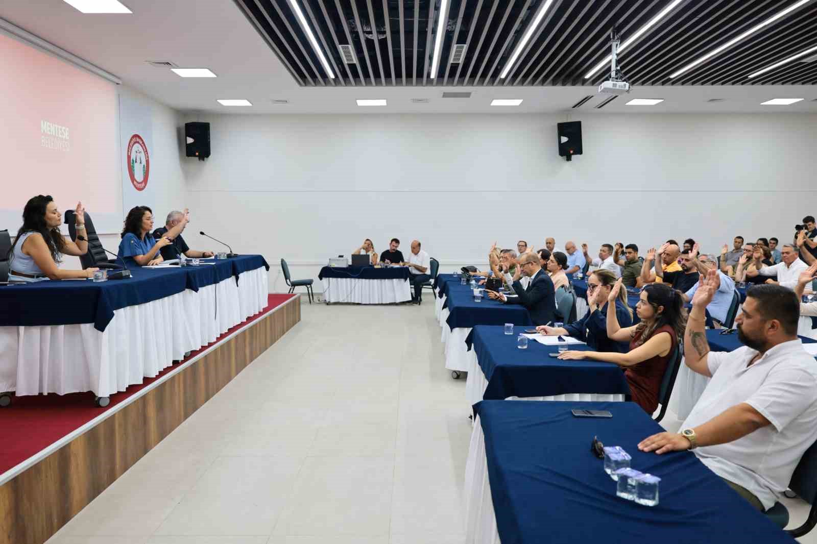 Muğla’nın Menteşe ilçesinde Belediye Meclisi’nin Ağustos ayı toplantısında alınan kararla,
