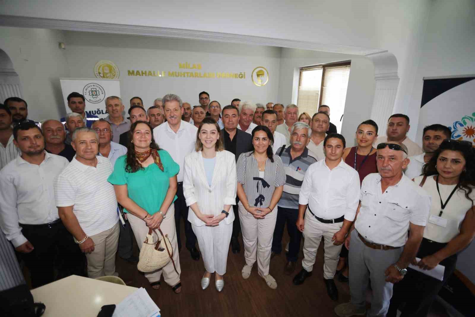 Muğla Büyükşehir Belediyesi, Milas’ta düzenlediği 3. Bölge Muhtarları Koordinasyon Toplantısı
