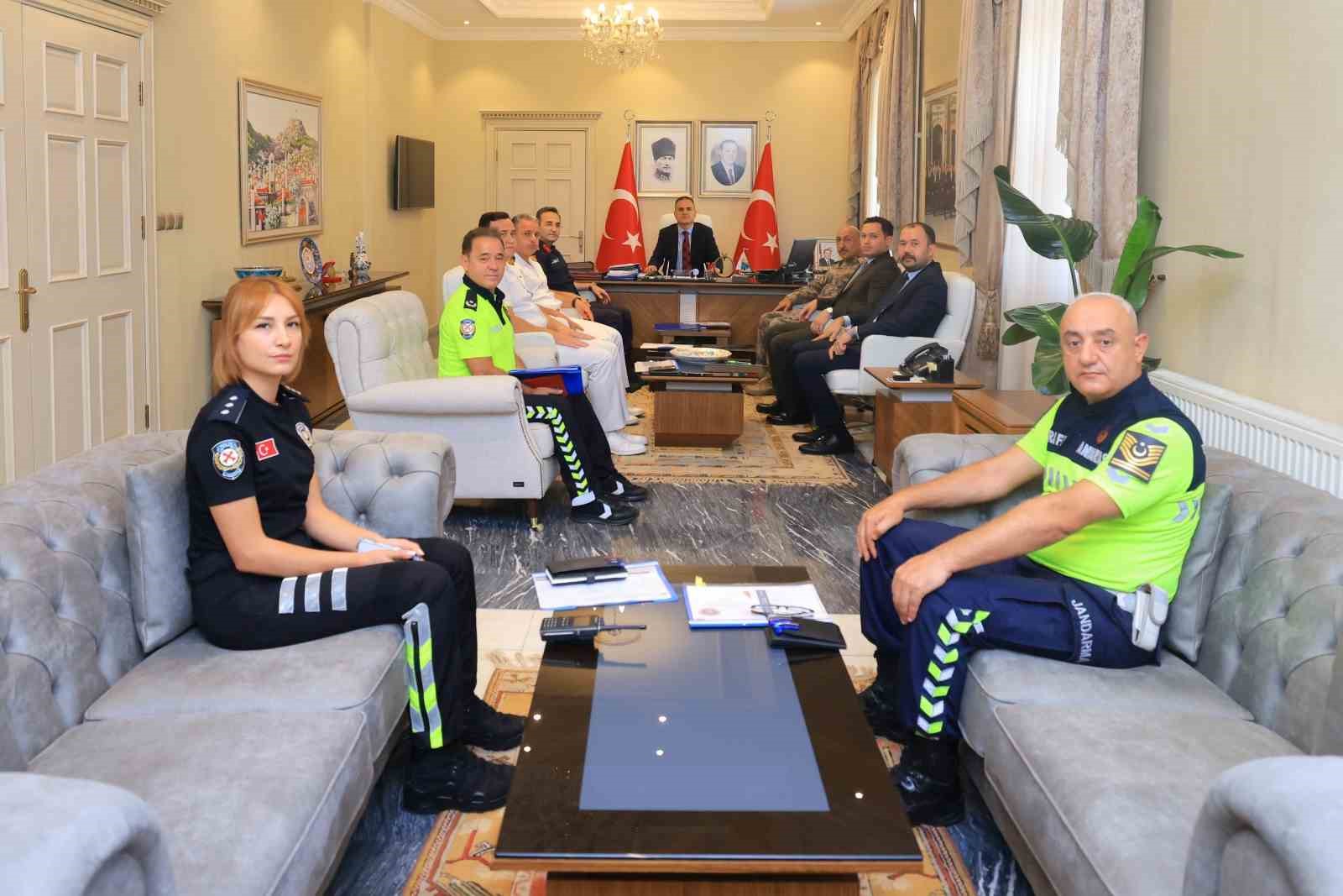 Muğla İl Güvenlik ve Asayiş Koordinasyon Toplantısı, Vali Dr. İdris