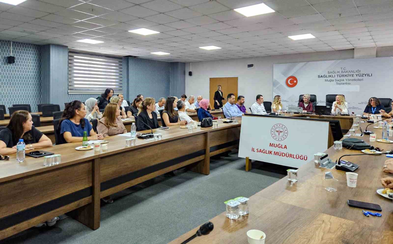Muğla İl Sağlık Müdürü Dr. Eriş Başaran Akça’nın başkanlığında, İl