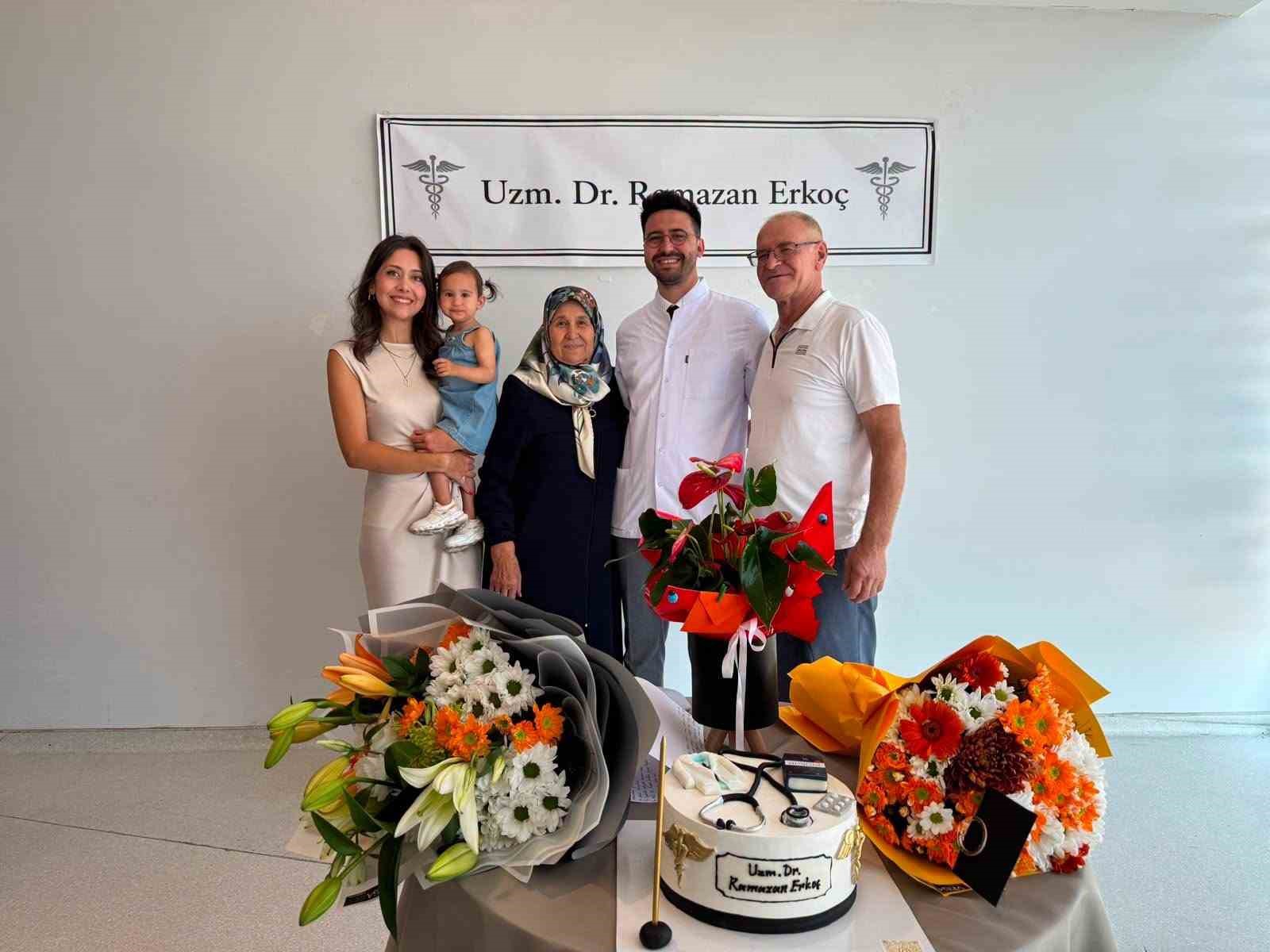 Muğla Eğitim ve Araştırma Hastanesi’nde uzmanlık eğitimini tamamlayan Araştırma Görevlisi