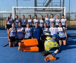 Kırklareli’de düzenlenen U17 Kızlar Hokey Türkiye Şampiyonası’nda mücadele eden Muğla