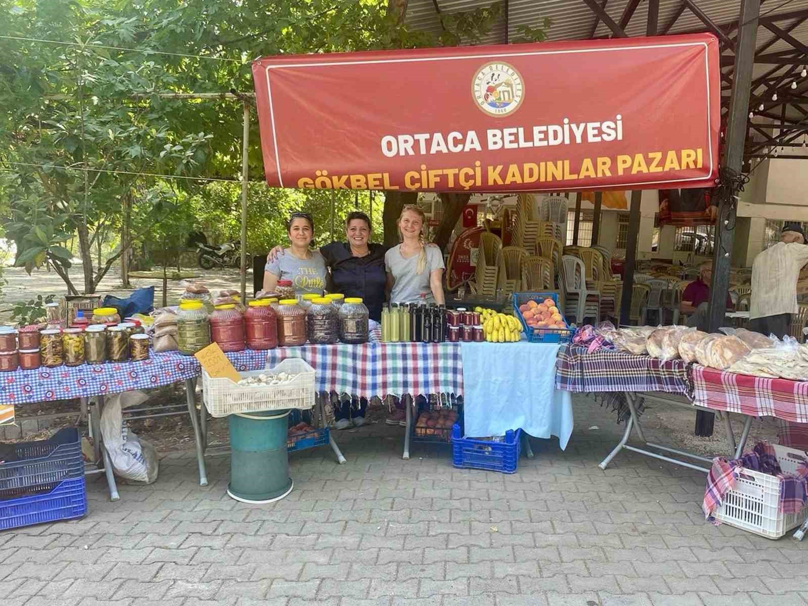 Muğla Büyükşehir Belediyesi ile Ortaca Belediyesinin iş birliğinde, kadın üreticilerin