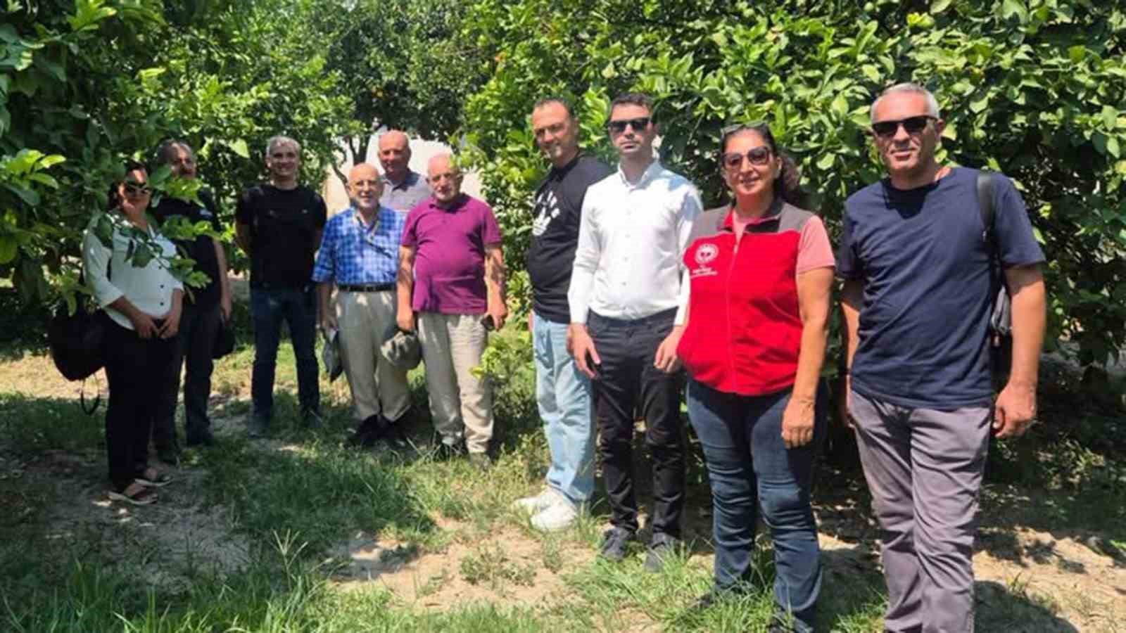 Muğla’da turunçgil üretim alanlarında doğal dengeyi korumaya ve zararlı popülasyonlarını