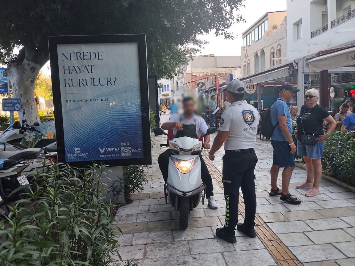 Bodrum Belediyesi, ilçe genelinde yaya güvenliğinin korunması, kamuya ait ortak