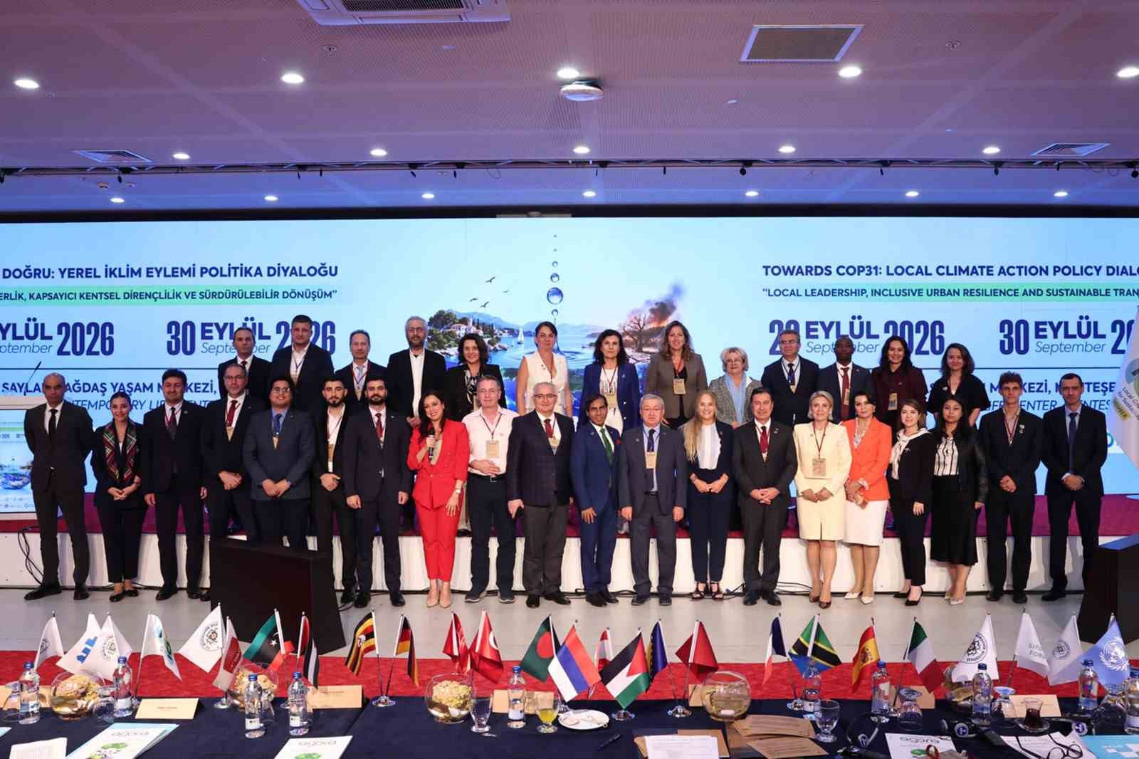 Muğla Büyükşehir Belediyesi ev sahipliğinde düzenlenen Akdeniz İklim Zirvesi ve