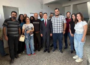 Muğla Büyükşehir Belediye Başkanı Ahmet Aras, Suriye ziyaretinde Lazkiye’nin kuzeyinde