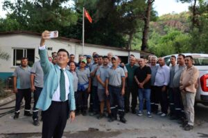 Marmaris Belediye Başkanı Acar Ünlü, yaz sezonu boyunca yoğun mesai