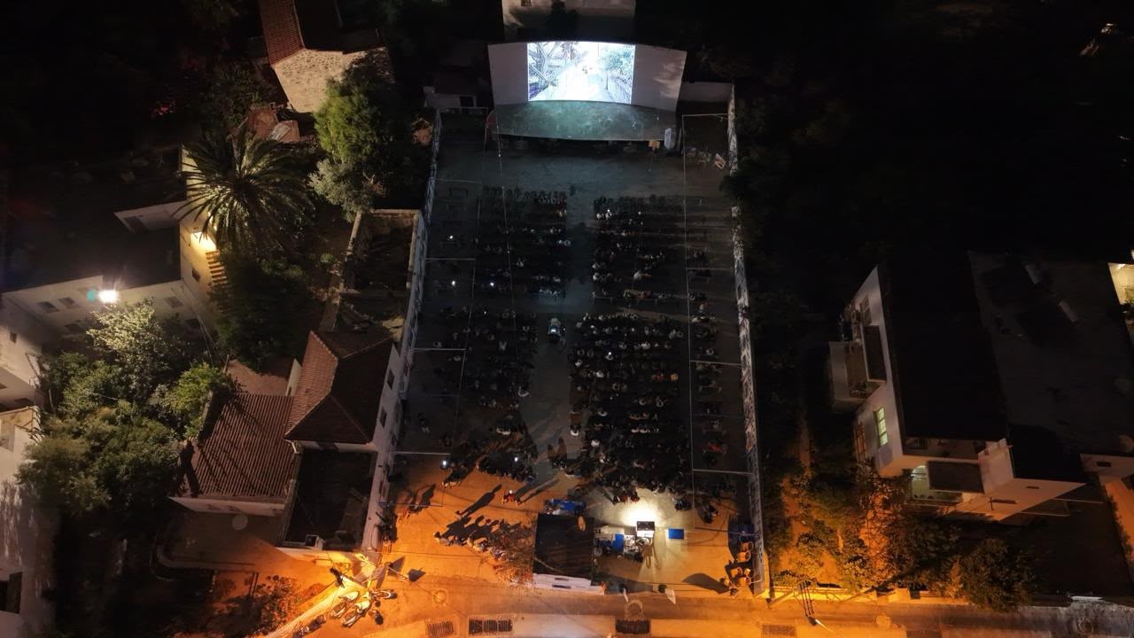 Bodrum’da yarım asır önce açık hava sineması ve düğün alanı
