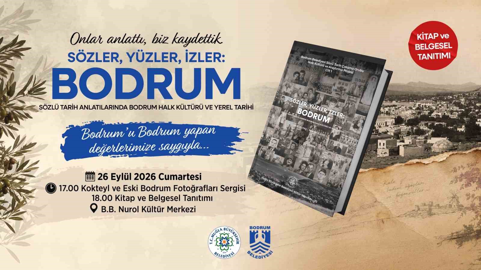 Bodrum’un kültürünü, yerel tarihini ve kent belleğini kayıt altına almak