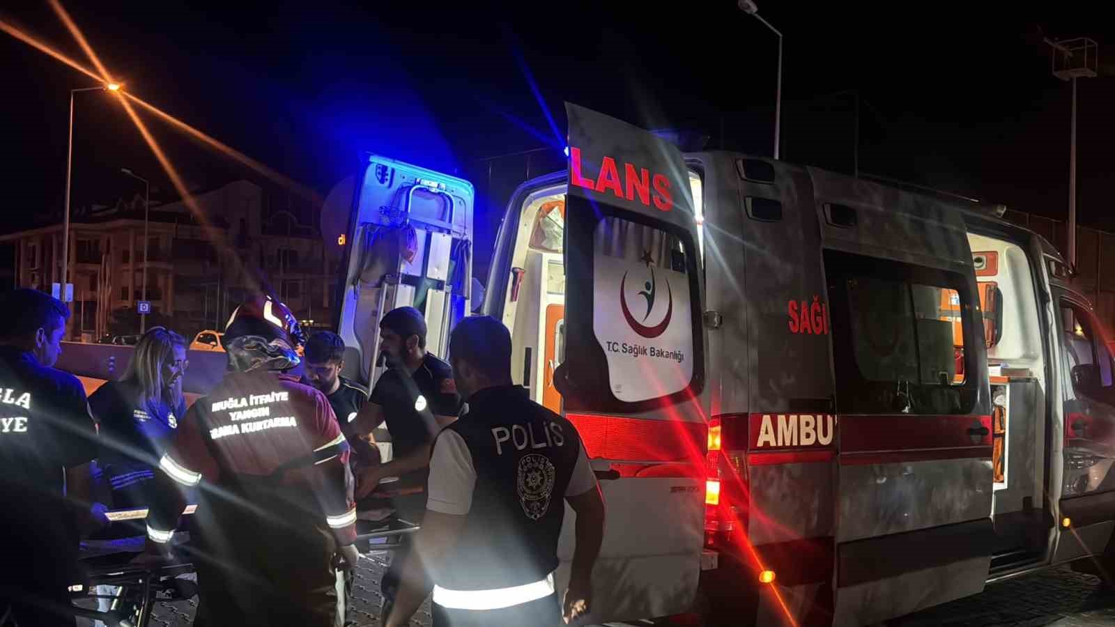 Marmaris’te dereye düşen ve hareketsiz halde bulunan kimliği henüz belirlenemeyen
