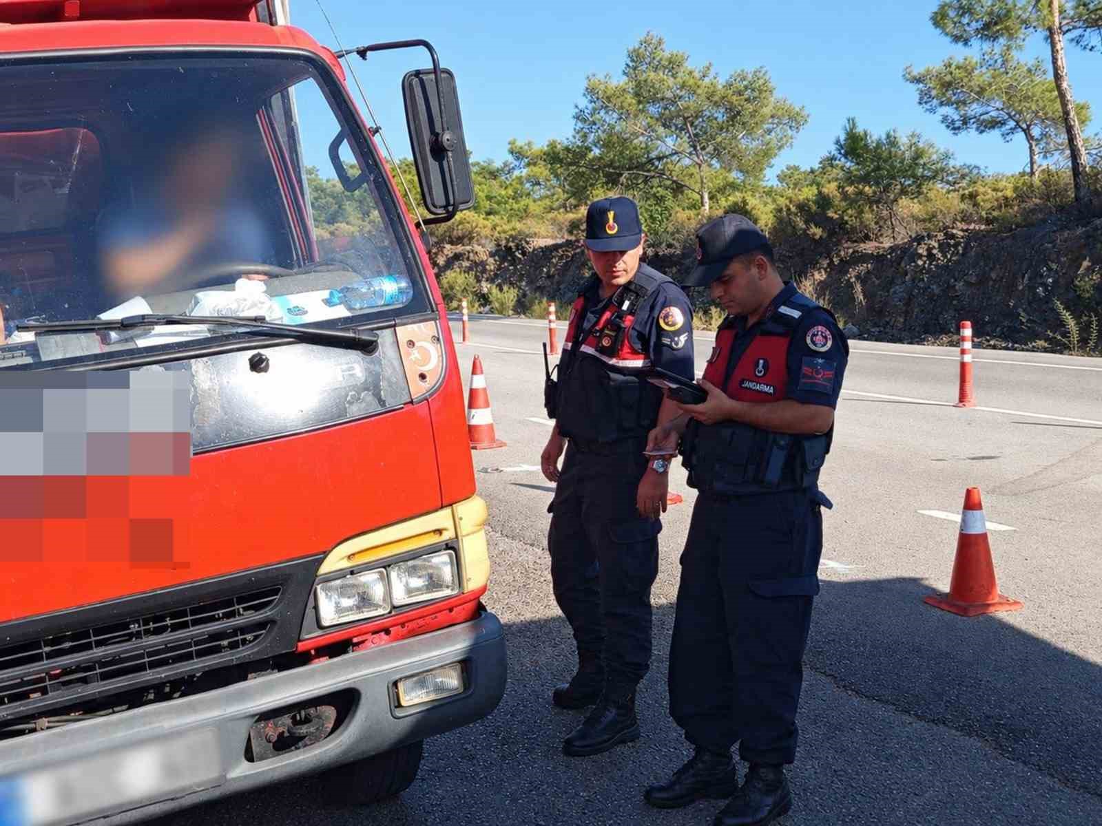 Muğla İl Jandarma Komutanlığı Trafik Jandarması Timlerince 21-27 Eylül tarihleri
