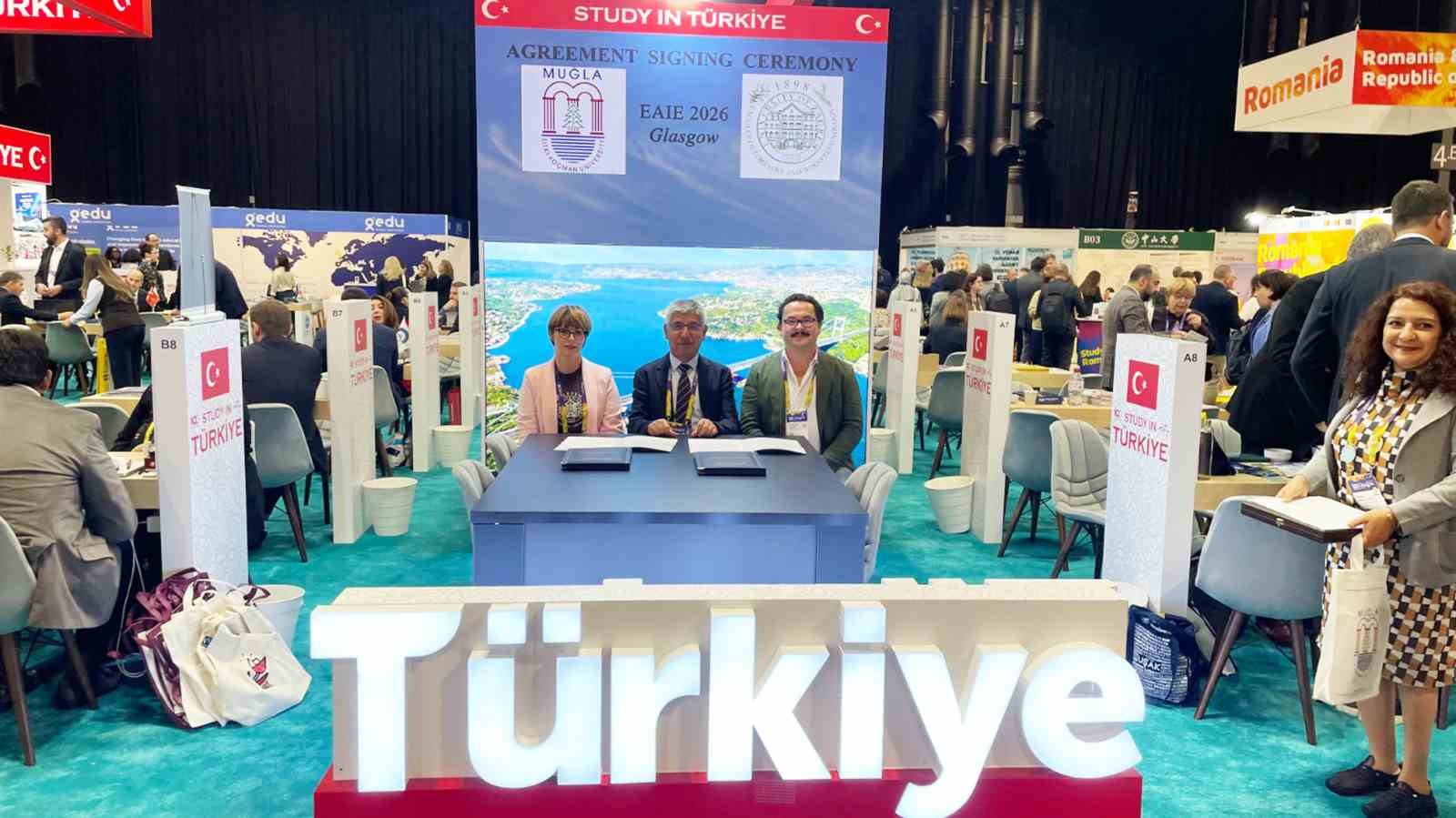 Avrupa Uluslararası Eğitim Birliği (EAIE) tarafından Glasgow’da düzenlenen 36. EAIE