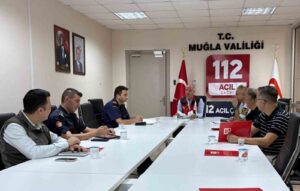 Muğla 112 Acil Çağrı Merkezi Koordinasyon Kurulu toplantısında, 2026 yılı