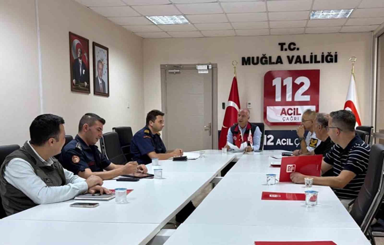 Muğla 112 Acil Çağrı Merkezi Koordinasyon Kurulu toplantısında, 2026 yılı