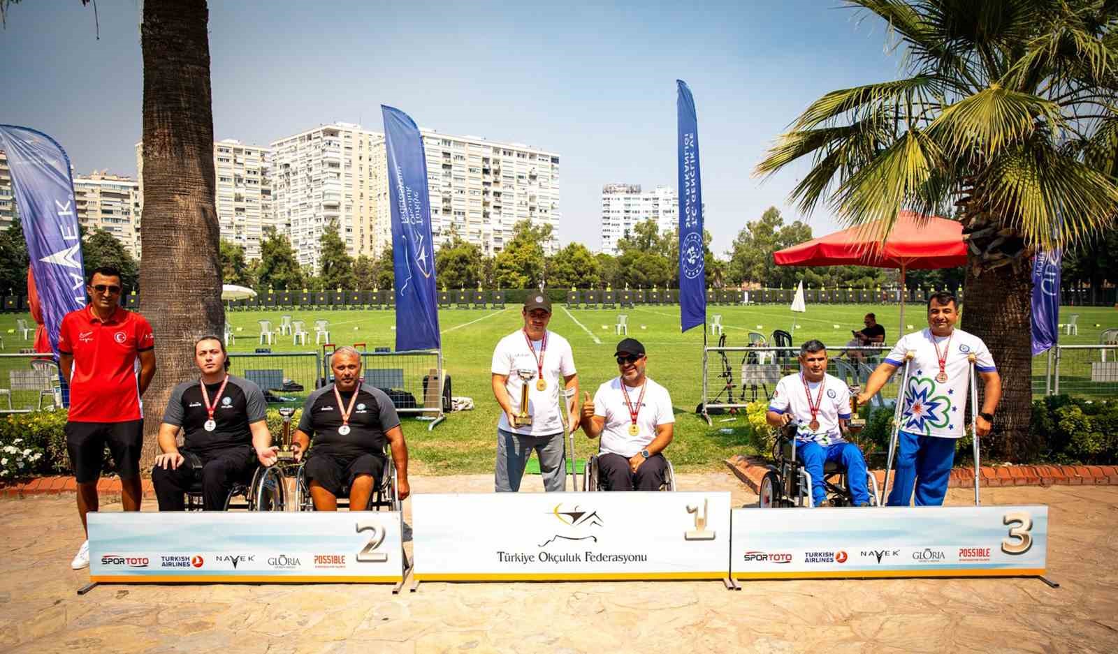Antalya 100. Yıl Okçuluk Tesisleri’nde düzenlenen 2026 Para Okçuluk Türkiye