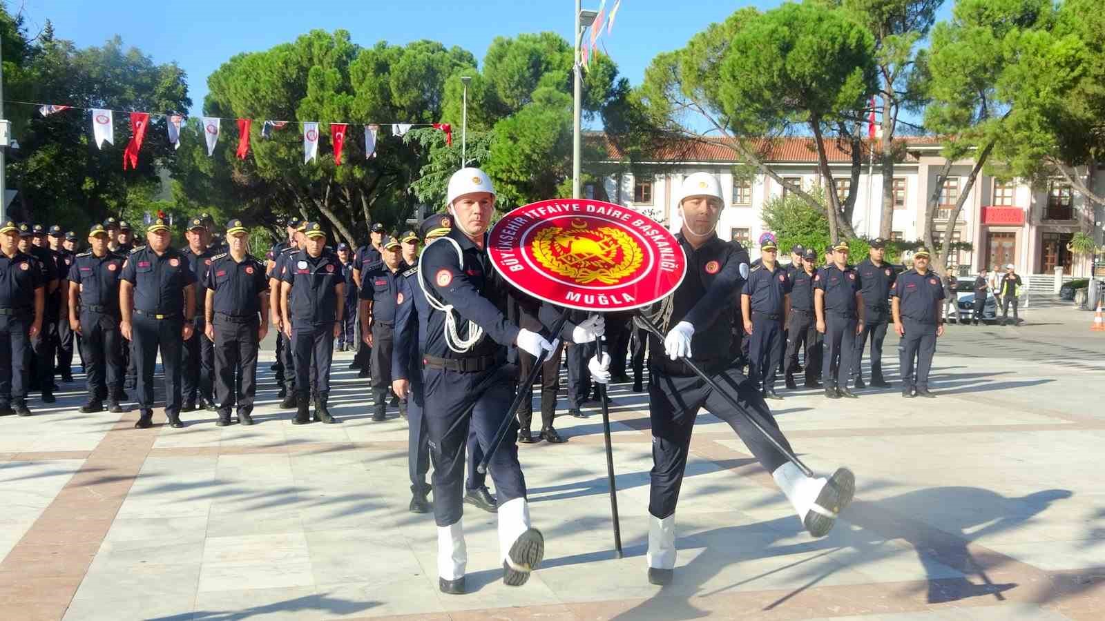 Muğla Büyükşehir Belediyesi İtfaiye Daire Başkanlığı tarafından İtfaiye Haftası dolayısıyla