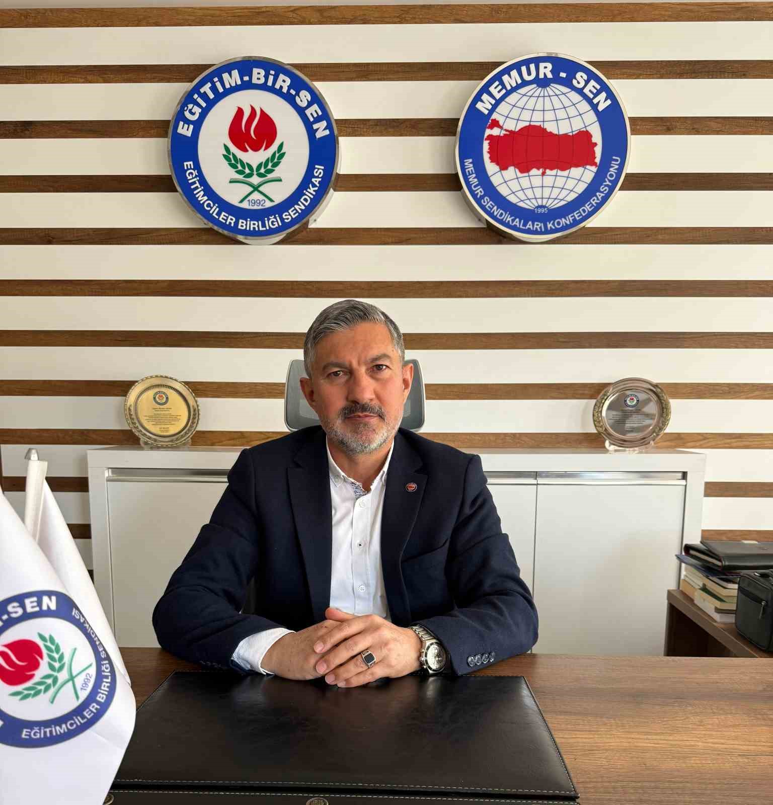Eğitim Bir-Sen Muğla Şube Başkanı Önder Uçak, 2026-2027 eğitim-öğretim yılı