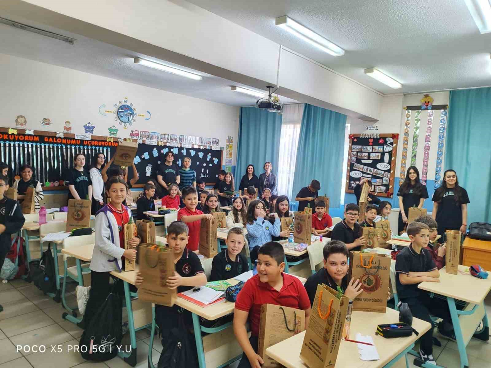 Menteşe TOBB Fen Lisesi İngilizce Öğretmeni Yasemin Uysal koordinatörlüğünde yürütülen