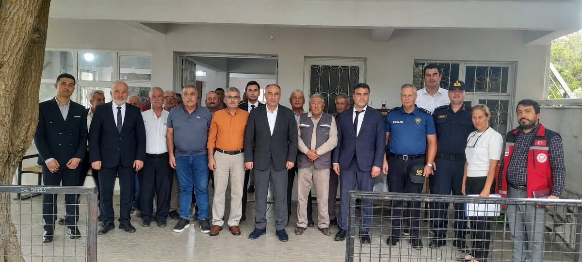 Muğla’nın Yatağan ilçesinde Kaymakam Turgay İlhan, Bakanlığın Kırsal Mahalle Ziyaretleri