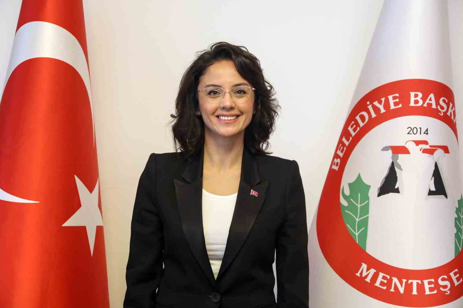 Menteşe Belediye Başkanı Gonca Köksal Aras, Cumhuriyet’in ilanının 103. yıl