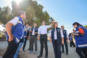 Bodrum Belediye Başkanı Tamer Mandalinci, Çamarası ve Kumköy mahallelerinde vatandaşlarla