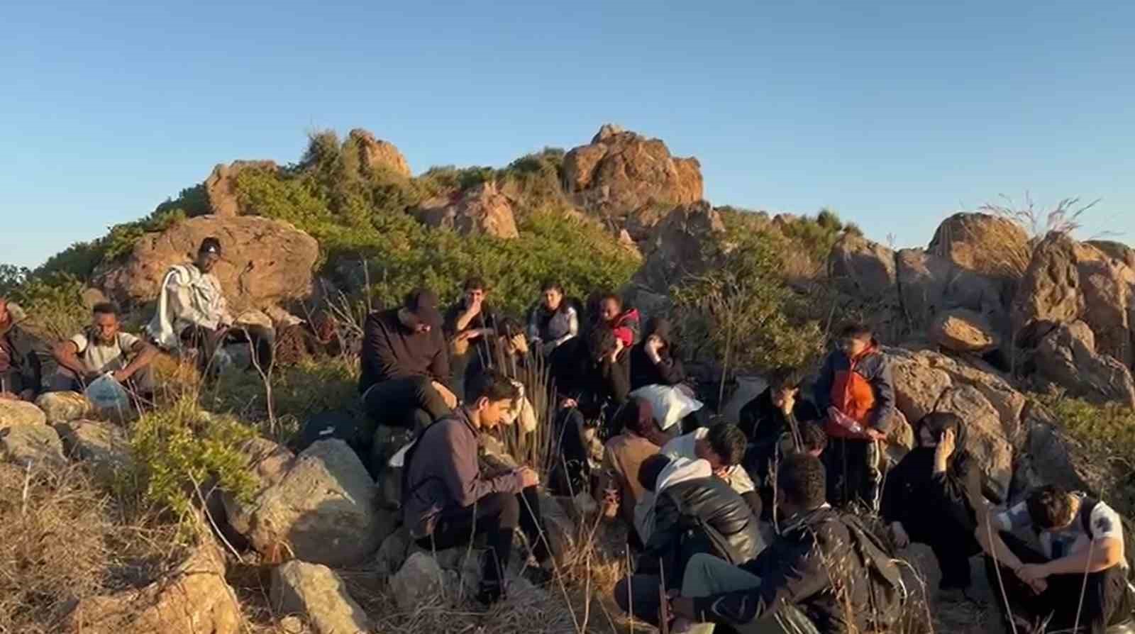 Muğla’nın Bodrum ilçesinde Sahil Güvenlik ekiplerince kara üzerinde tespit edilen