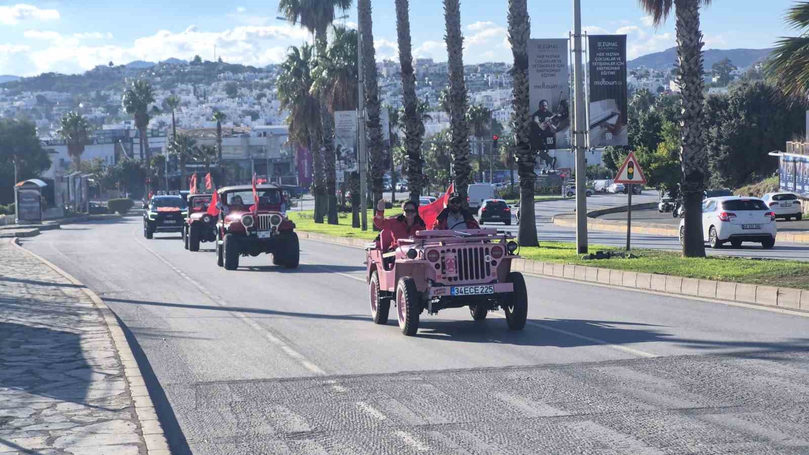 Muğla’nın Bodrum ilçesinde Cumhuriyet’in 103’üncü yıl dönümü kutlamaları kapsamında klasik