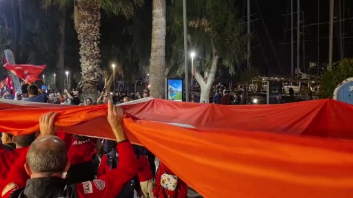 Türkiye Cumhuriyeti’nin kuruluşunun 103’üncü yıl dönümü kutlamaları kapsamında Muğla’nın Bodrum