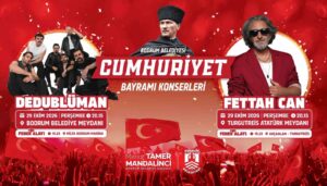 Bodrum’da 29 Ekim Cumhuriyet Bayramı çeşitli etkinliklerle kutlanacak. 29 Ekim